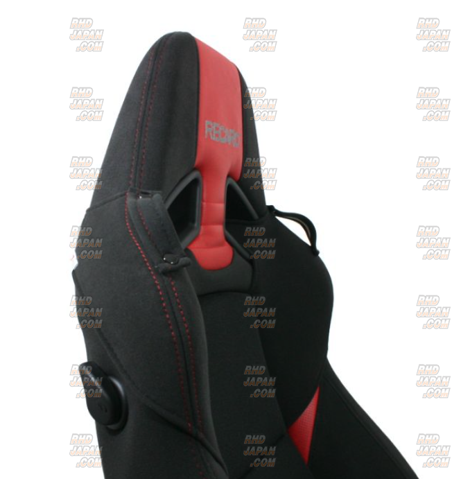 7-Wood Recaro Seat Shoulder Cover - SR-7 SR-7F Black X Blue Double